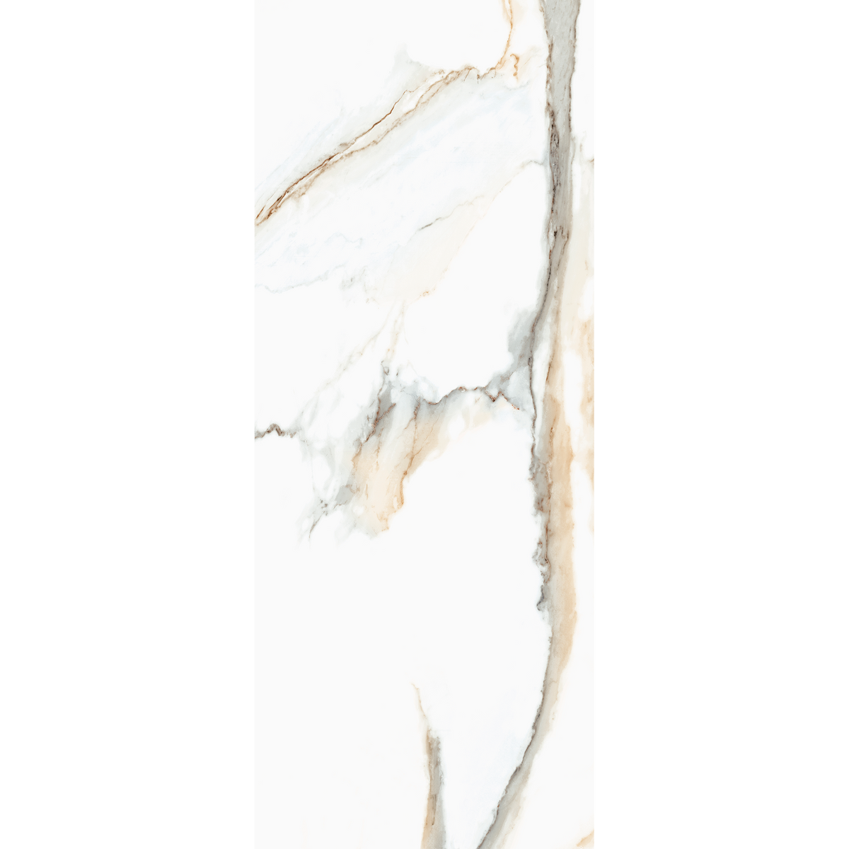 Grander Atlantis Marble Gold Silk Tile