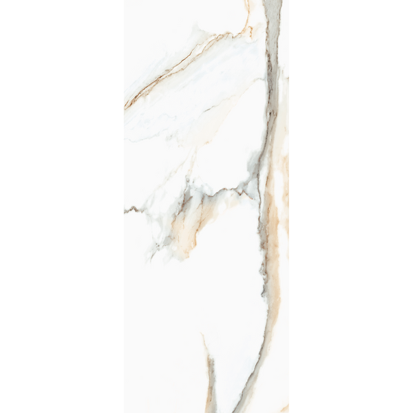Grander Atlantis Marble Gold Silk Tile