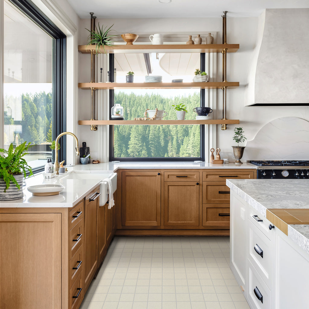 Light Beige Textured Mosaic - lifestyle view
