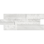 Marmi Marble White Textured Tile