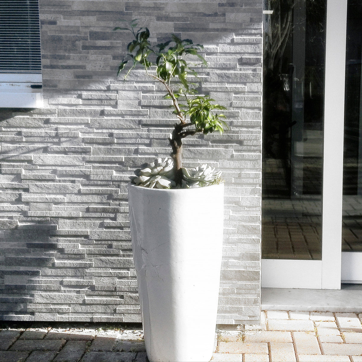 Grey Textured Tile - lifestyle view