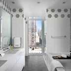 Grey Textured Tile - lifestyle view