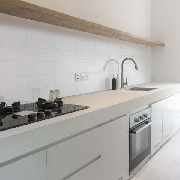 White Gloss Tile - lifestyle view