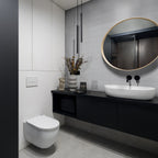 Ice Grey Gloss Tile - lifestyle view