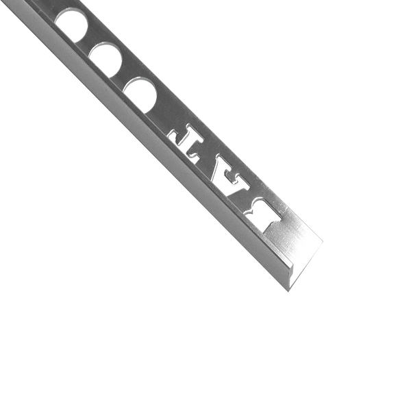 Aluminium L Bright Silver 8 x 3000mm