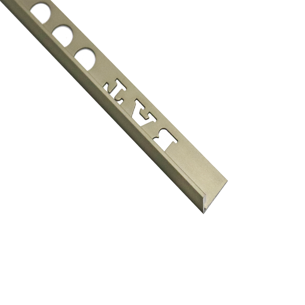 Aluminium L Bronze Ash 12.5 x 3000mm