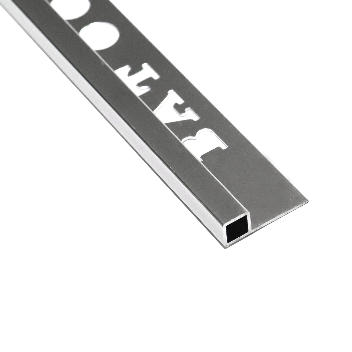 Aluminium Square Bright Silver 12.5 x 3000mm
