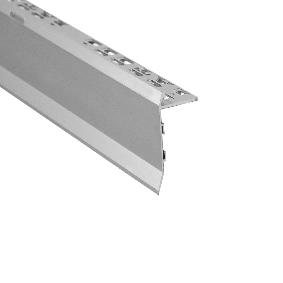 Balcony Trim Weep Hole Matt Silver 10 x 3000mm