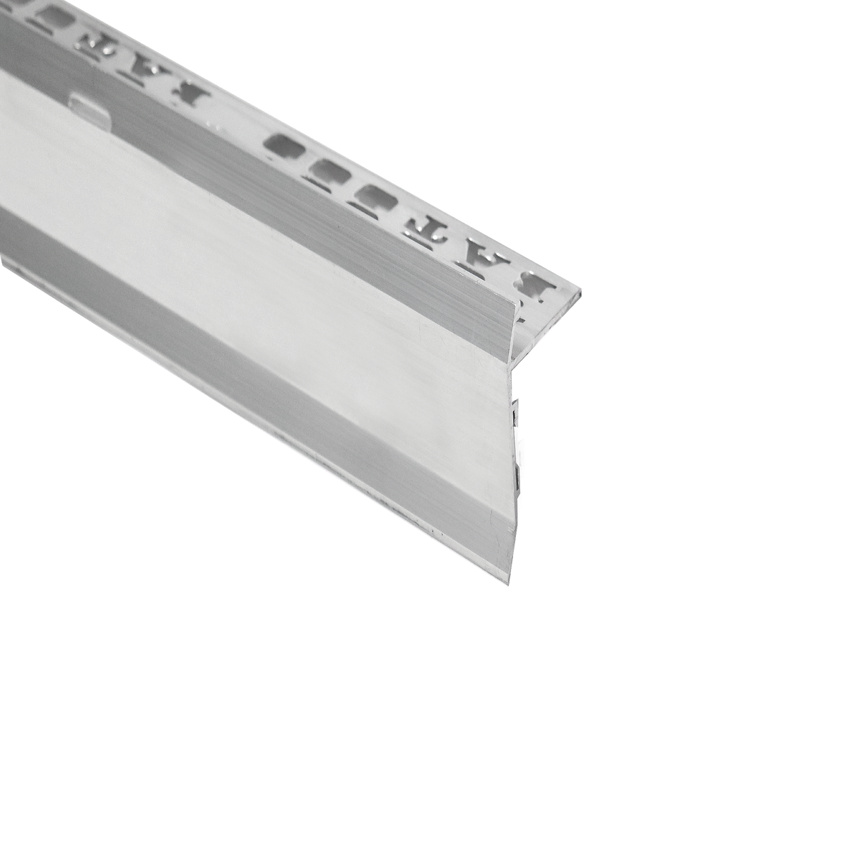 Balcony Trim Weep Hope Mill Finish 12.5 x 3000mm
