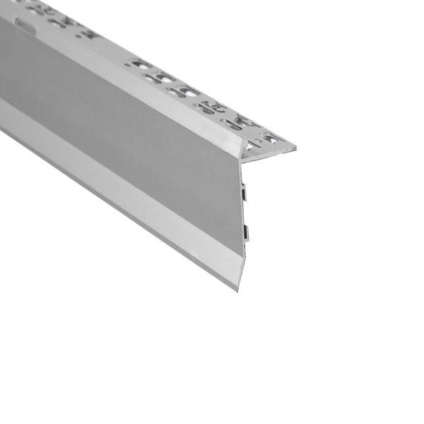 Balcony Trim Weep Hole Matt Silver 12.5 x 3000mm