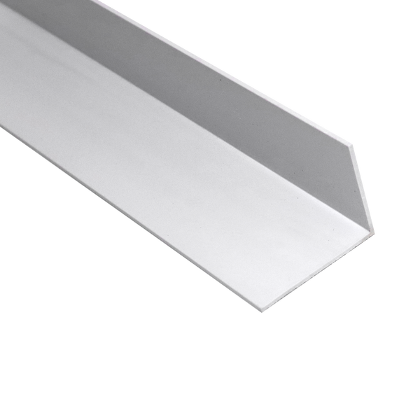 PVC Angle White 40 x 50 x 2.0x3000mm