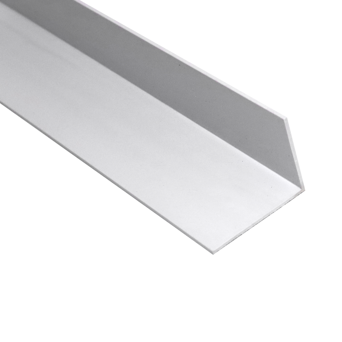 PVC Angle White 75 x 50 x 1.4x3000mm