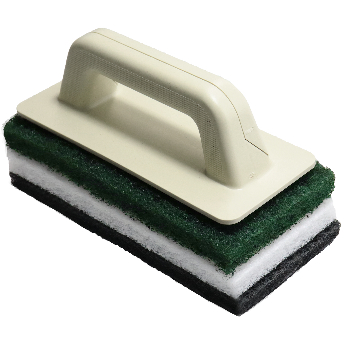 Scouring Pad Set 3 pce Inc Handle