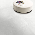Travertine Ash Textured Tile - lifestyle view
