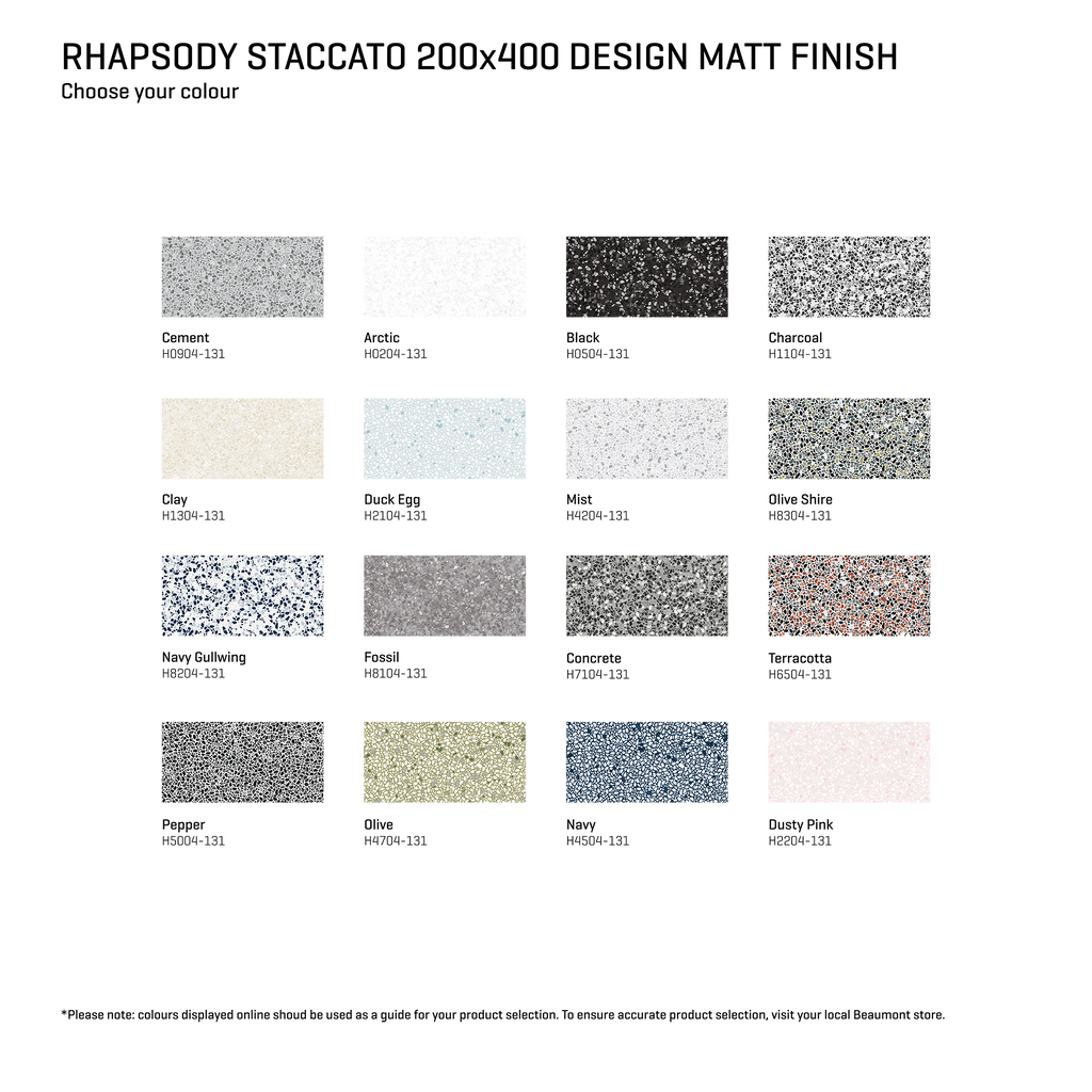 Rhapsody Staccato Textured Tile
