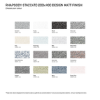 Rhapsody Staccato Textured Tile
