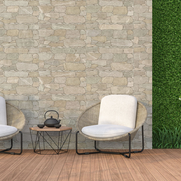 Beige Matt Tile - lifestyle view