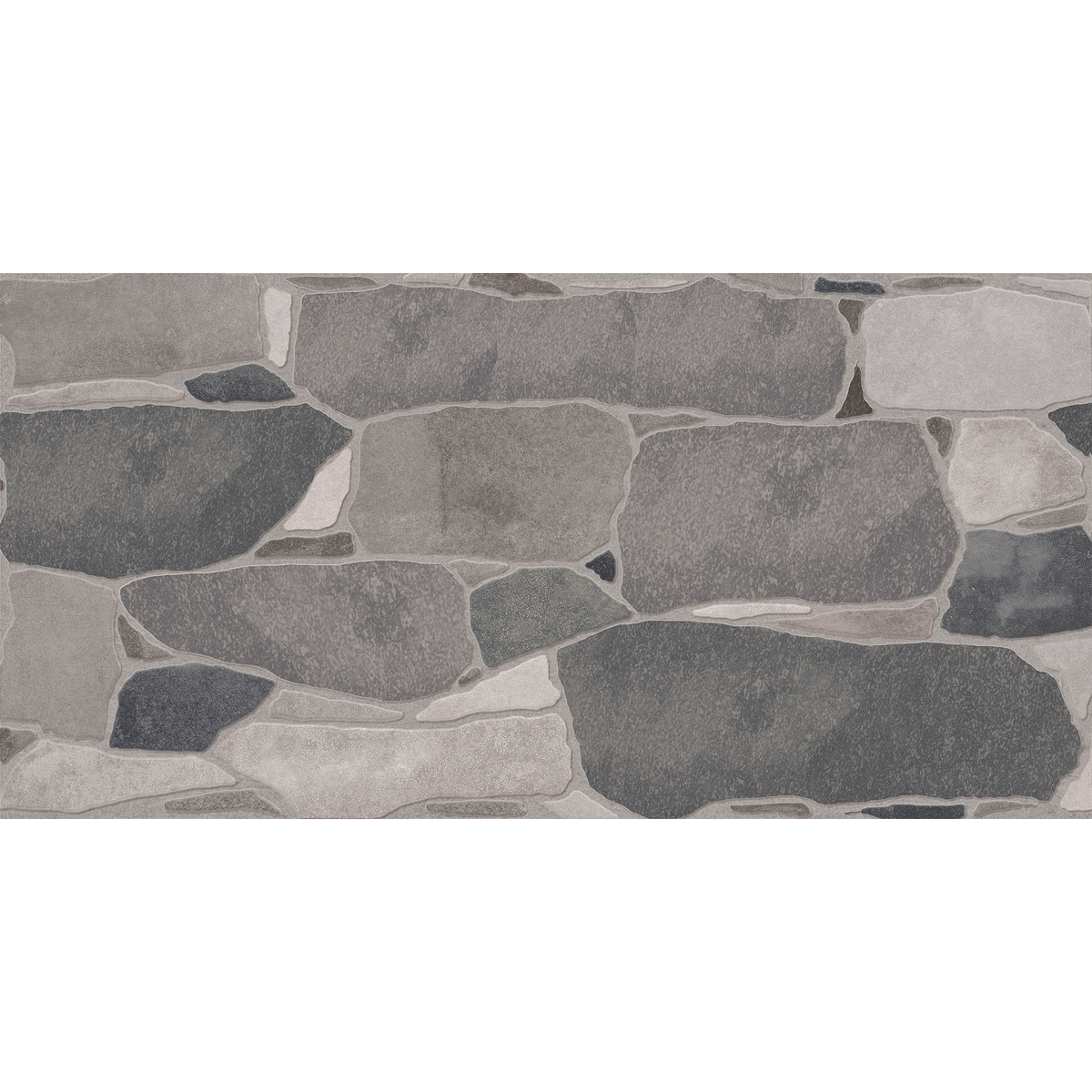 Cobblestone Grey Matt Tile
