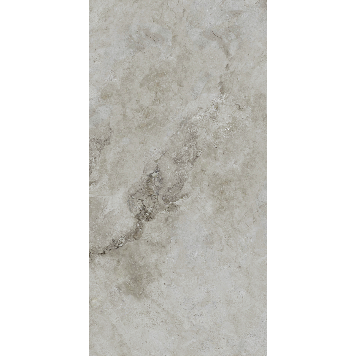 Fortress Travertine Greige Hilite Silk Tile