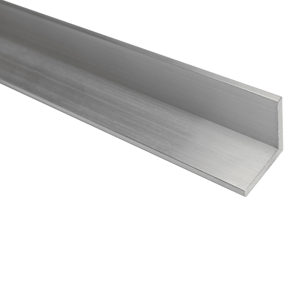 Aluminium Geometric Mill Finish 25 x 40 x 1.6x3000mm
