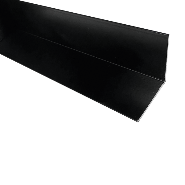 Aluminium Geometric Matt Black 25 x 40 x 1.6x3000mm