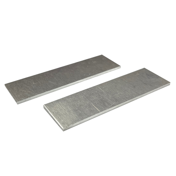 Aluminum Joiner Nickel/Silver 21mm 2 Pack