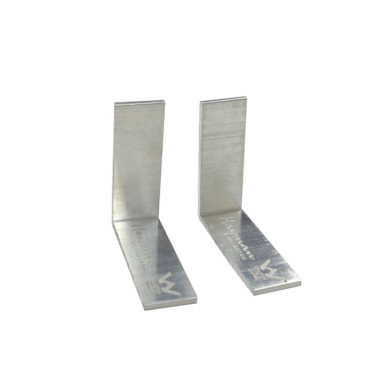 Aluminum 90 Deg Joiner Nickel/Silver 14mm 2 Pack