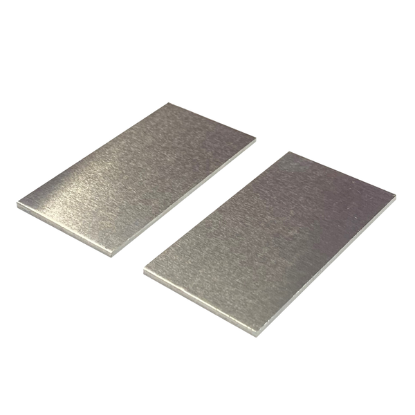 Aluminum Joiner Nickel/Silver 35mm 2 Pack