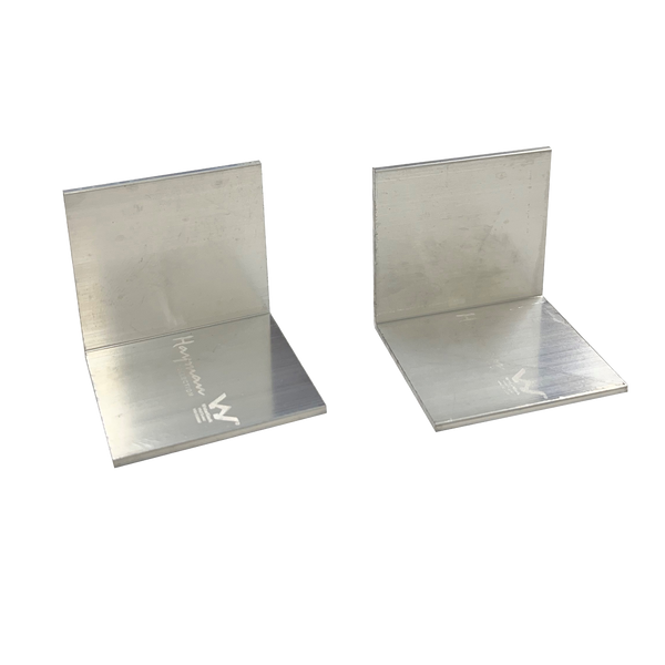 Aluminum 90 Deg Joiner Nickel/Silver 35mm 2 Pack