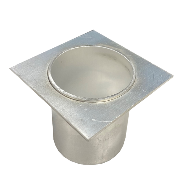 Aluminum Outlet Nickel/Silver 45mm