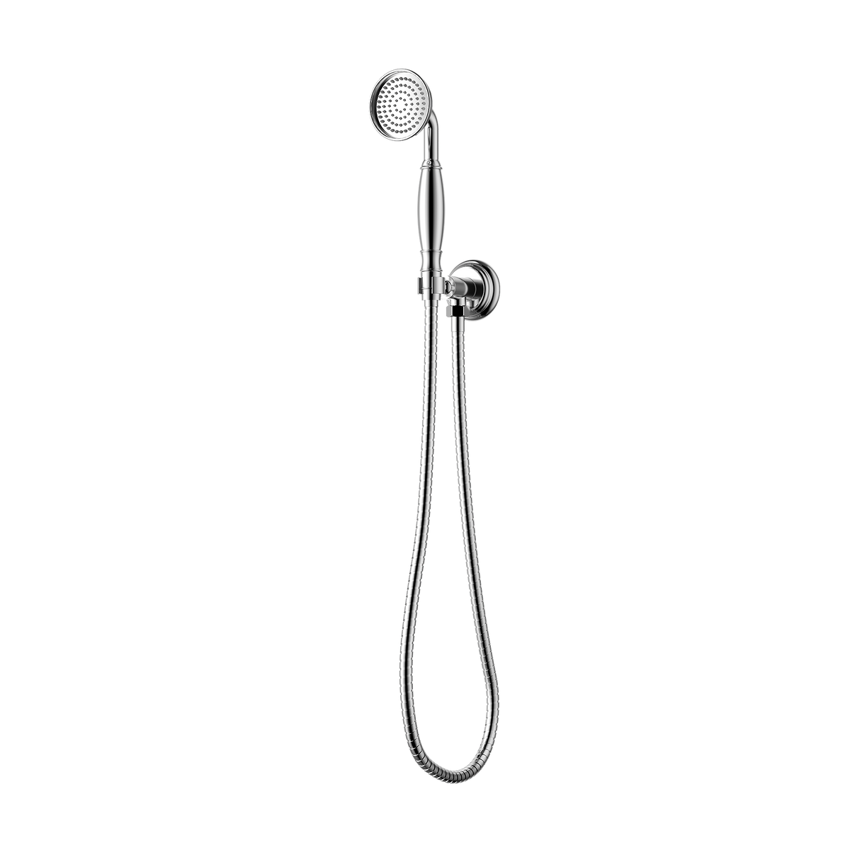Handshower On Elbow Chrome