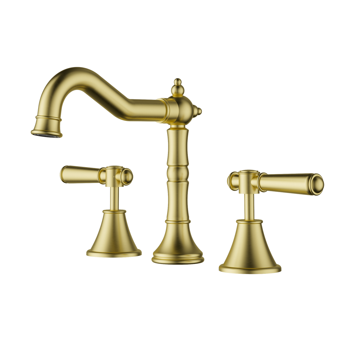 3 Piece Basin Set  Brushed Gold