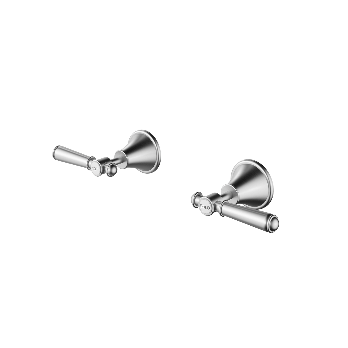 Wall Top Assemblies  Brushed Nickel
