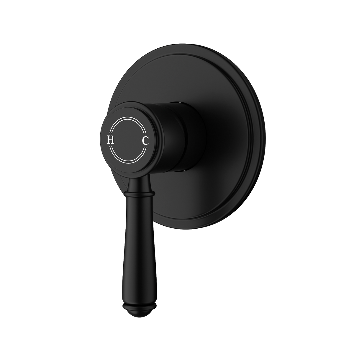 Wall Mixer Trim Kit Matt Black