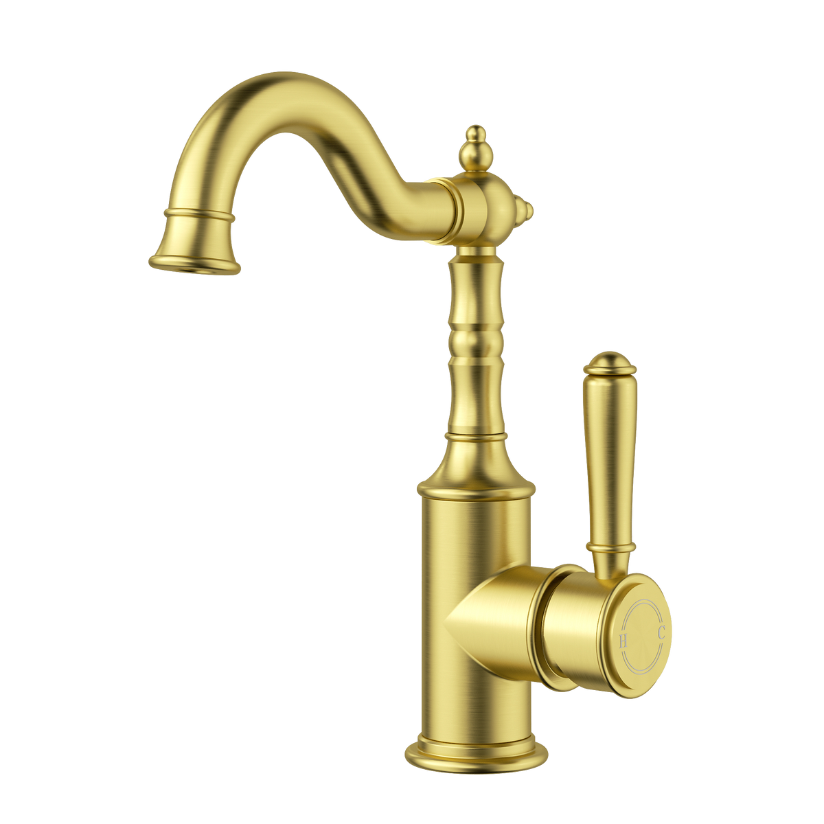 Federation Basin Mixer Brushed Gold