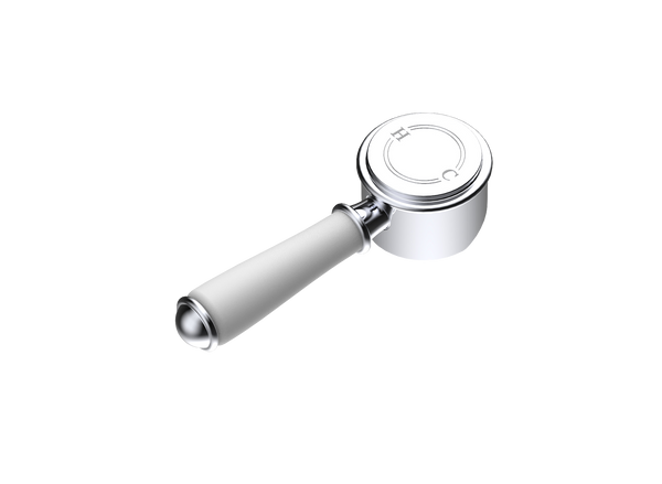 Ceramic Handle for Wall Mixer Chrome