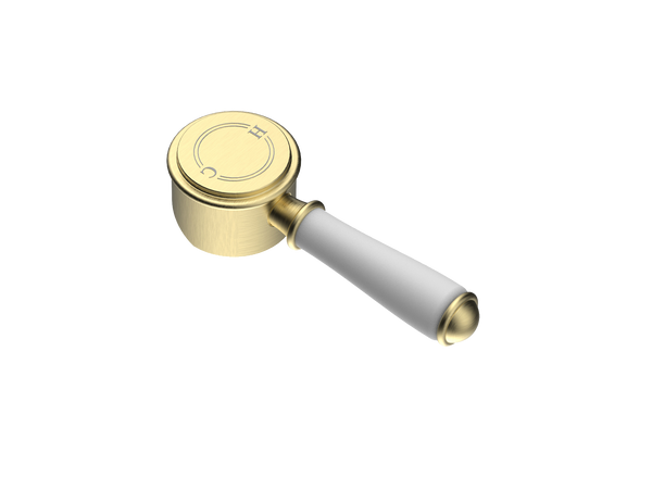 Ceramic Handle  Brushed Gold
