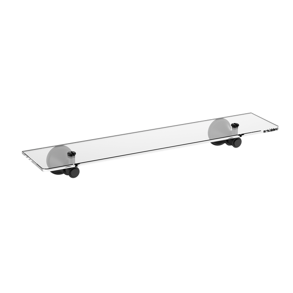 Glass Shelf 500 Matt Black