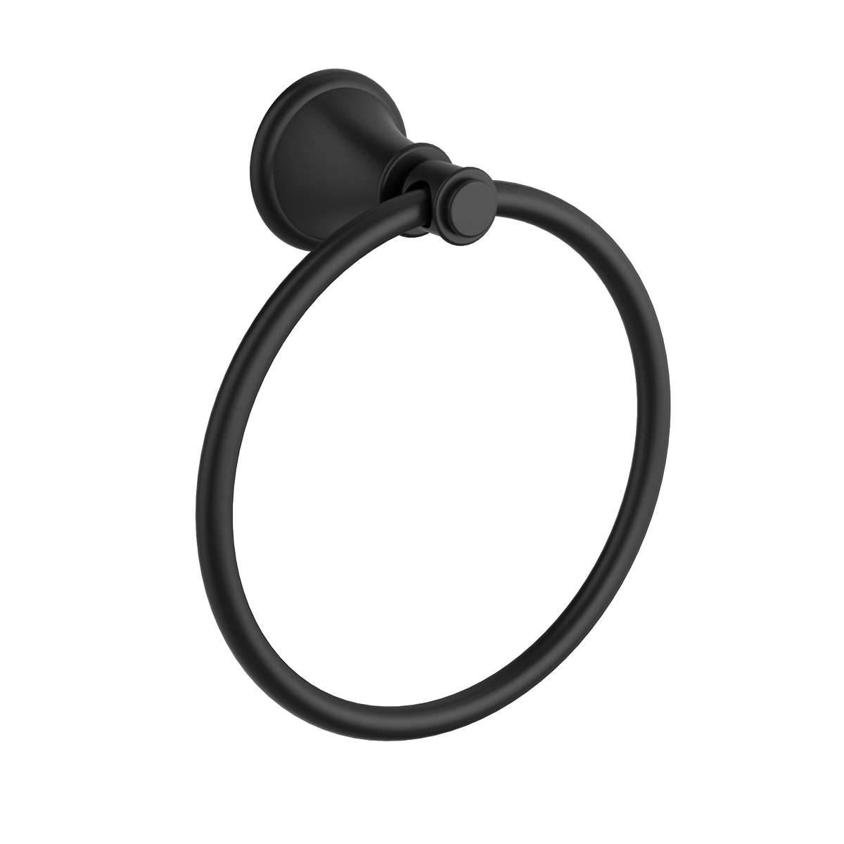 Towel Ring Matt Black