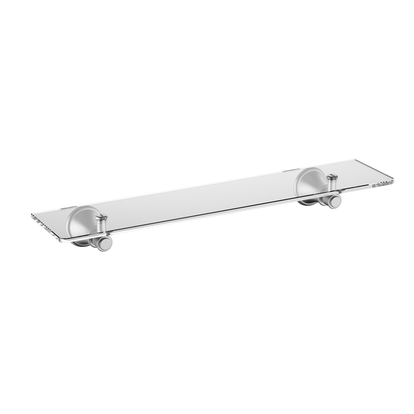 Glass Shelf 500 Brushed Nickel