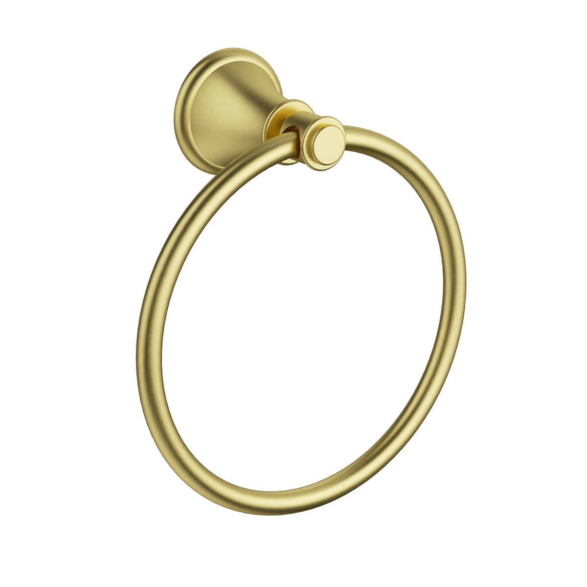 Towel Ring Brushed Gold