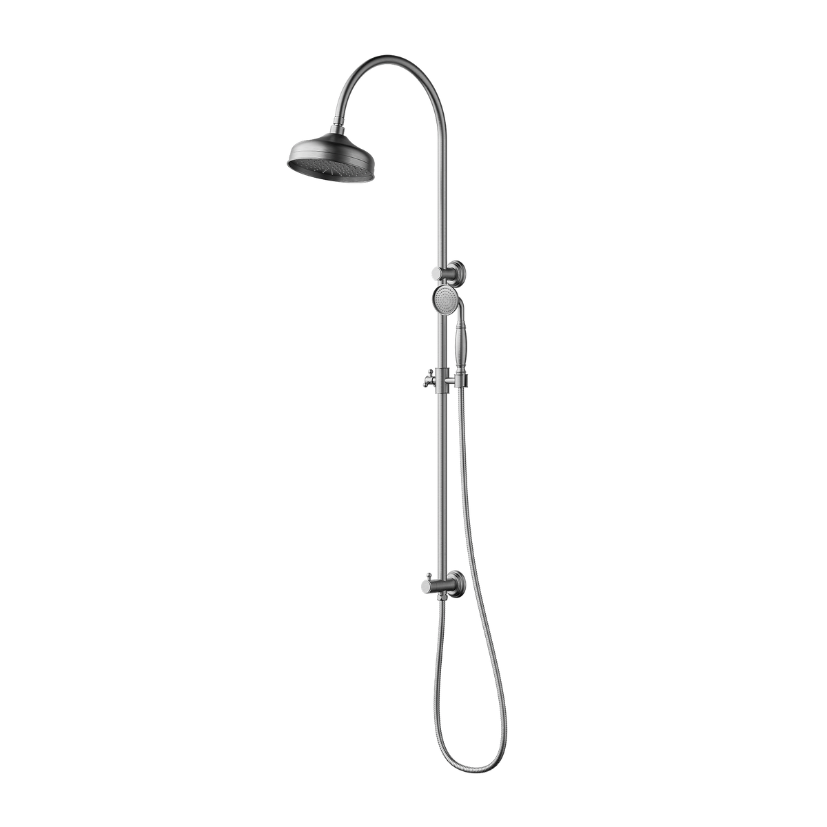 Combination Shower Set Brushed Nickel
