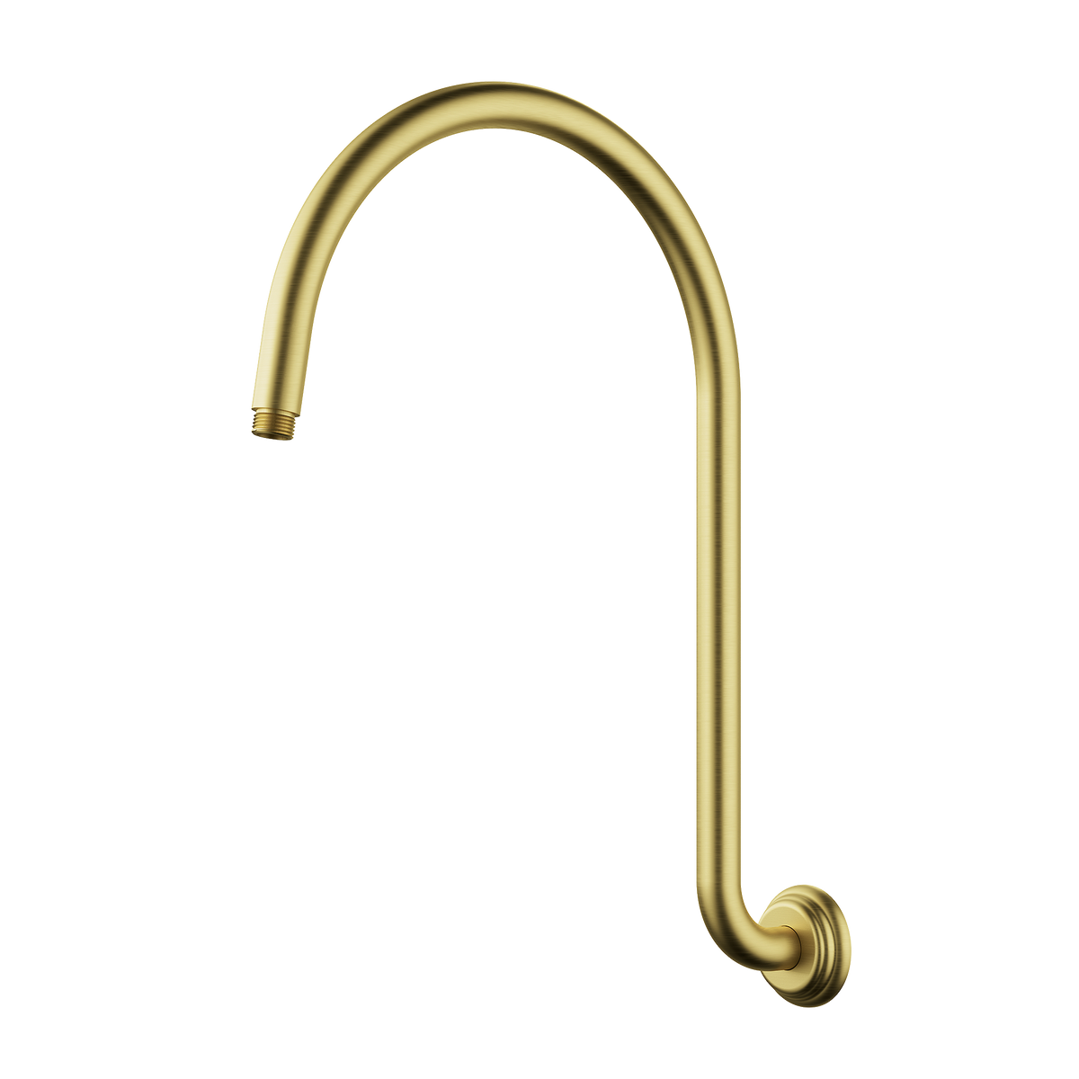 Shower Arm Upswep 450 Brushed Gold