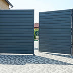 Stone CrazyPave Black Embossed Textured Tile - lifestyle view