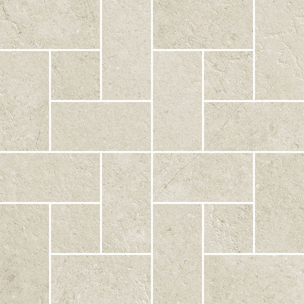 OmniStone Windmill Beige Silk Mosaic