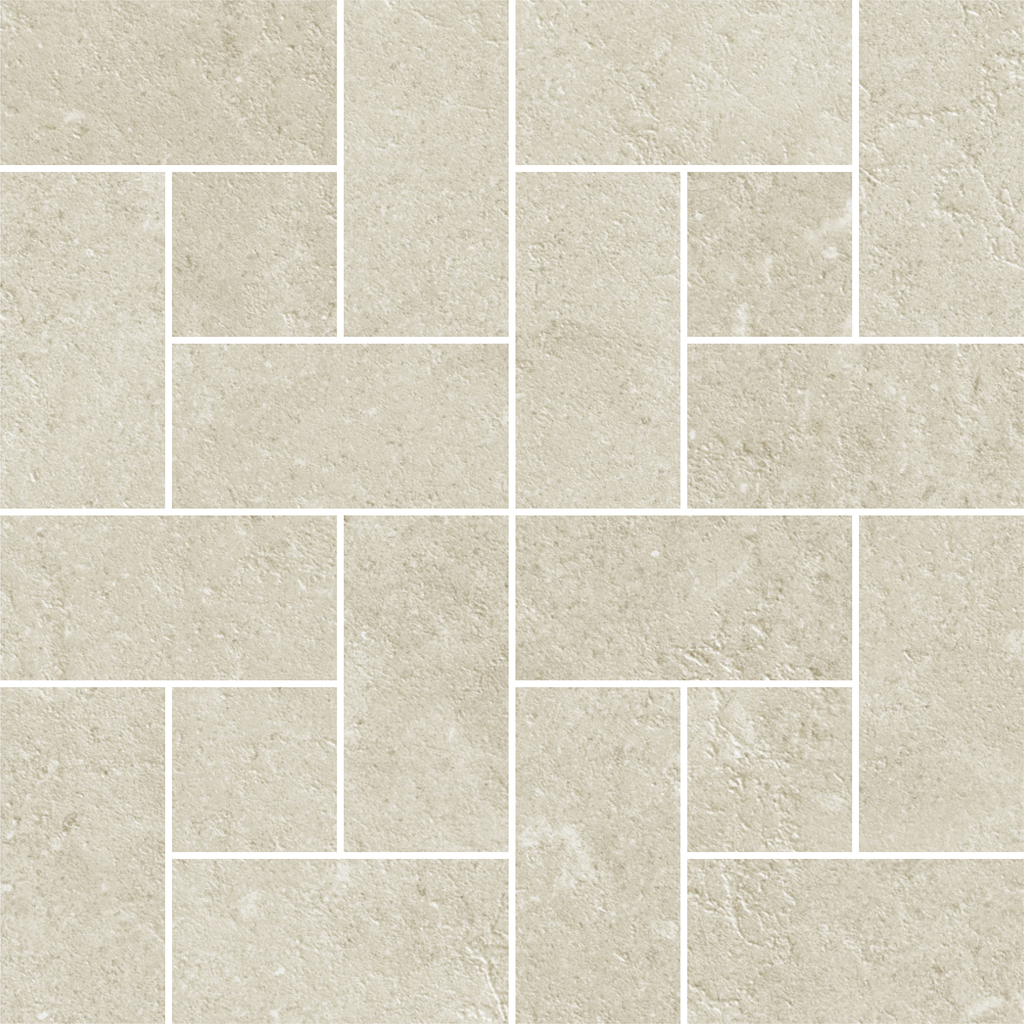Windmill Beige Silk Mosaic
