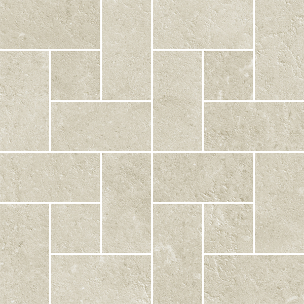 Windmill Beige Silk Mosaic