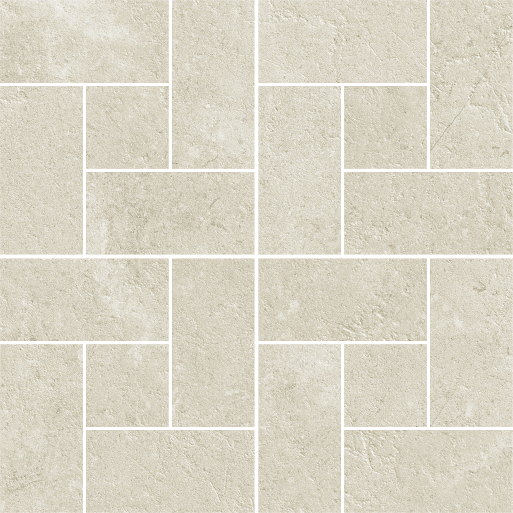 Windmill Beige Silk Mosaic