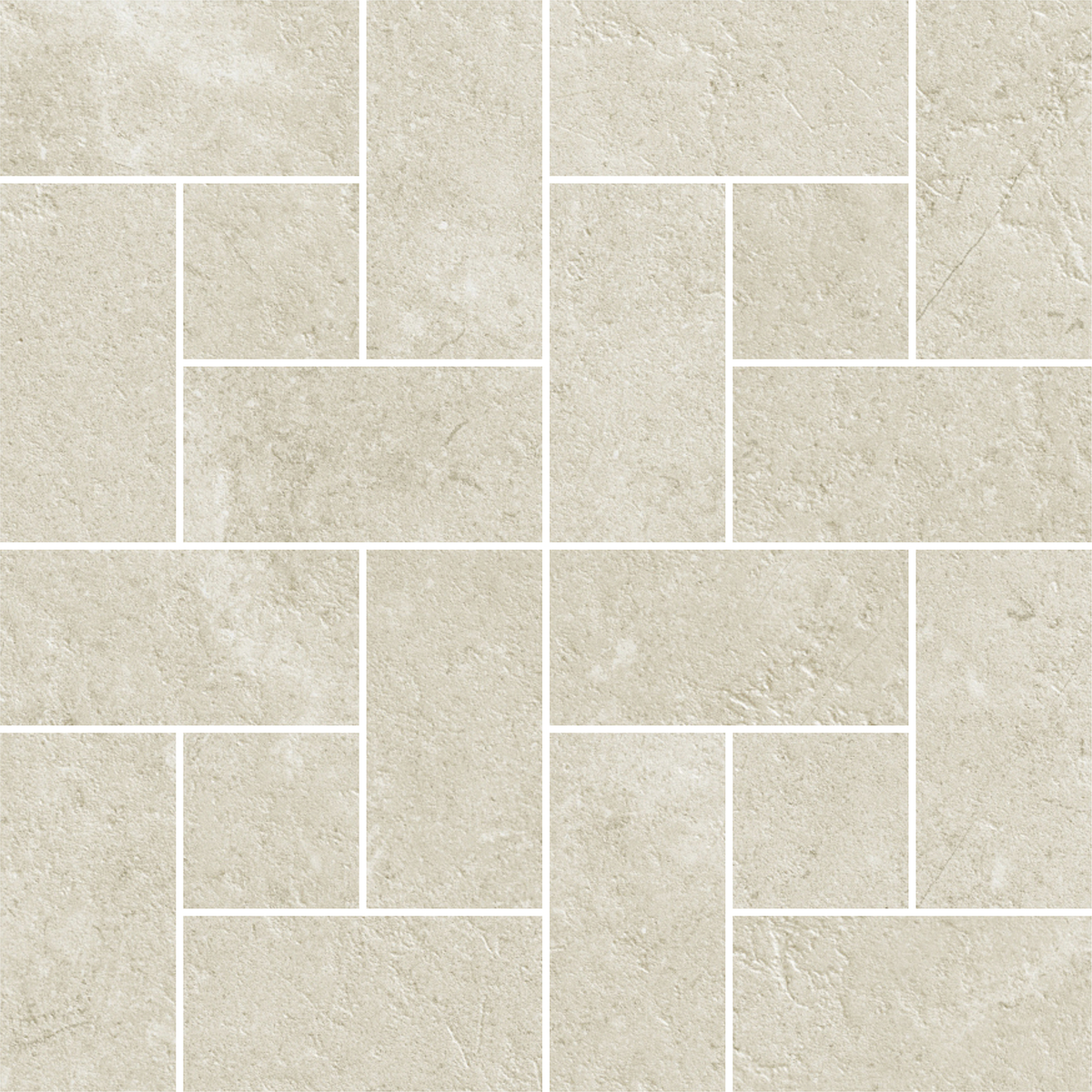 Windmill Beige Silk Mosaic