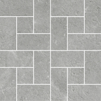 Windmill Grey Silk Mosaic